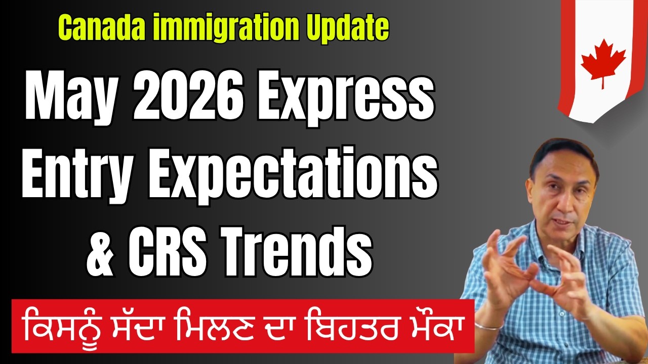 Projections in Express Entry & CRS Trend in May 2026