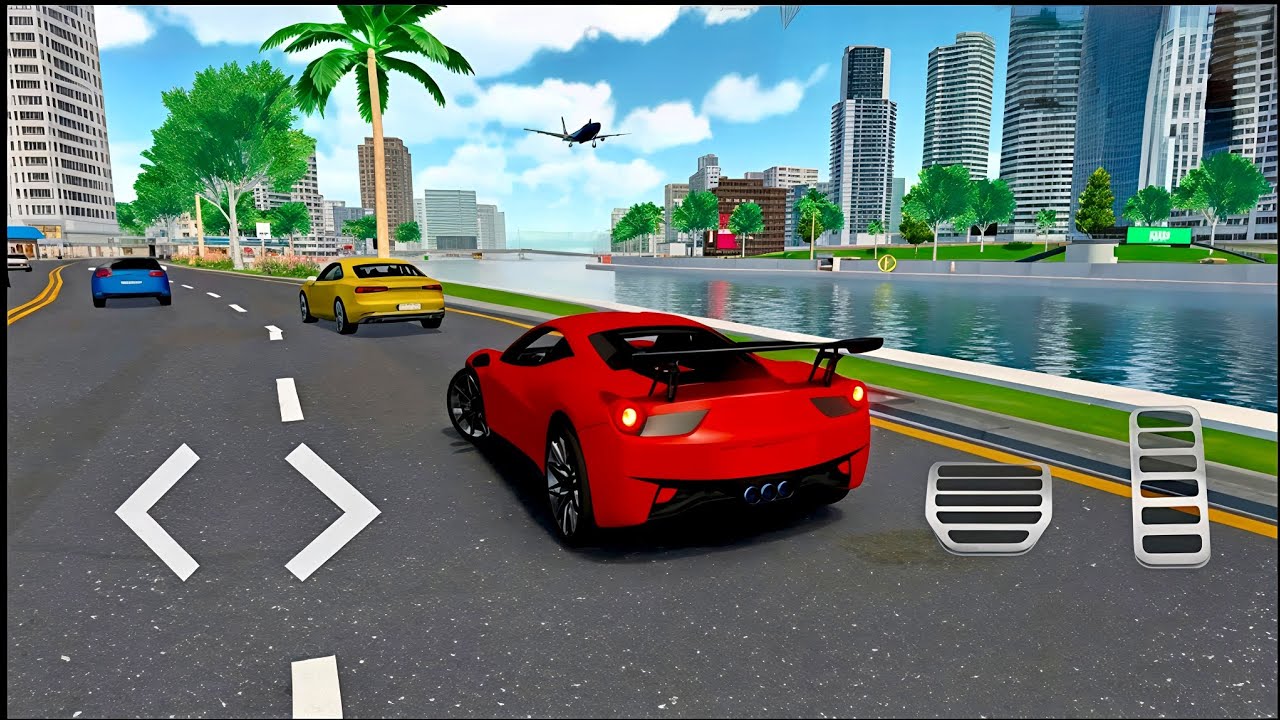🚗Driving the Fastest Supercar in the City #games #gaming #trend 