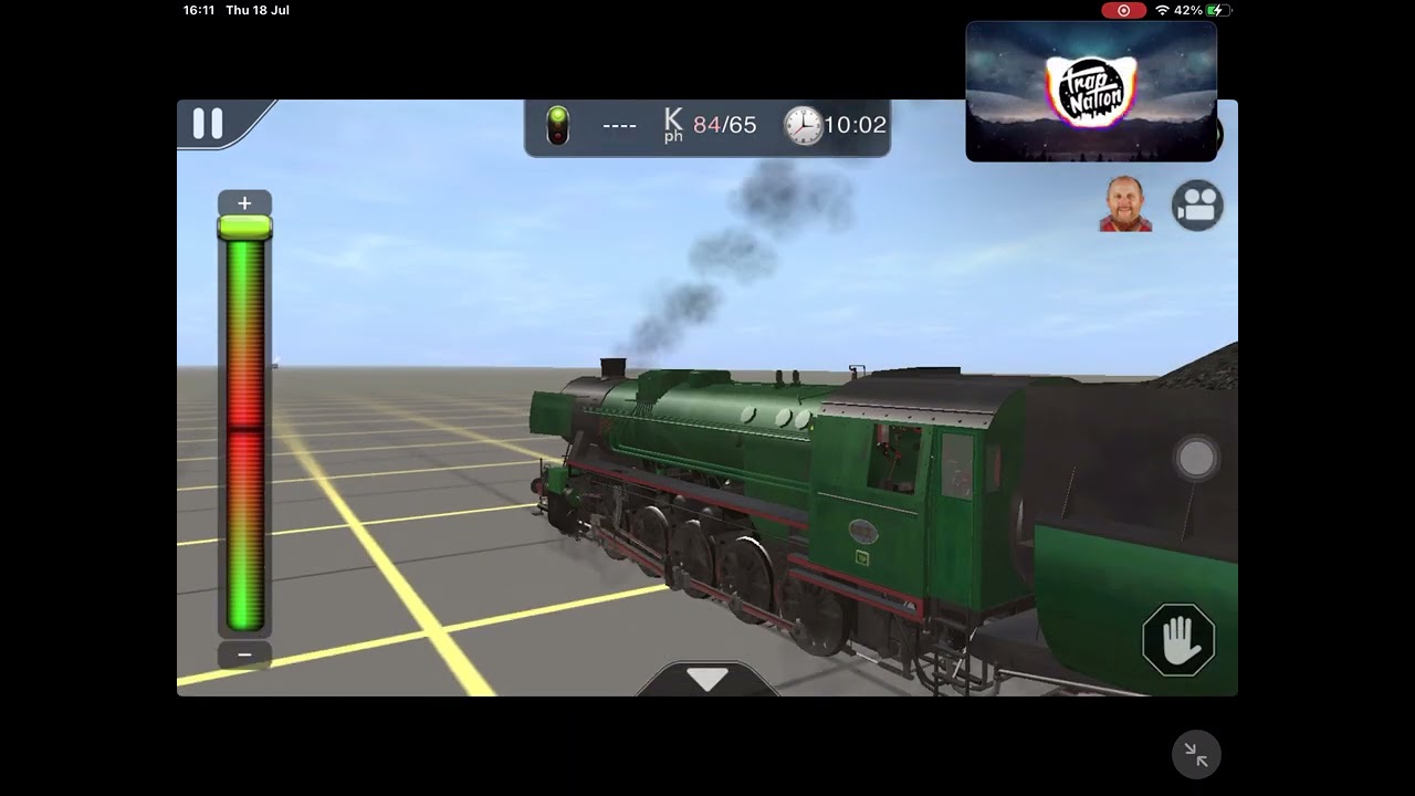 Slowest train race p2 (very laggy)