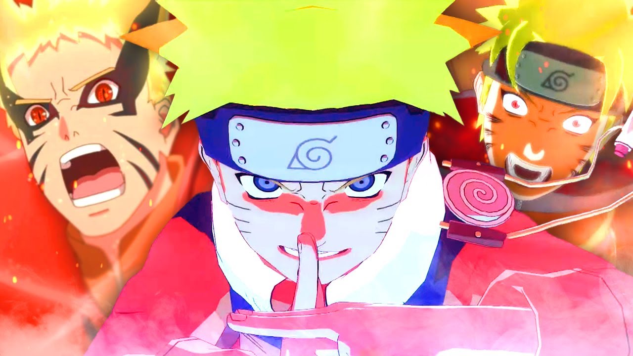 Naruto Storm Connections, но мне нужно использовать ВСЕ формы Наруто в одном видео