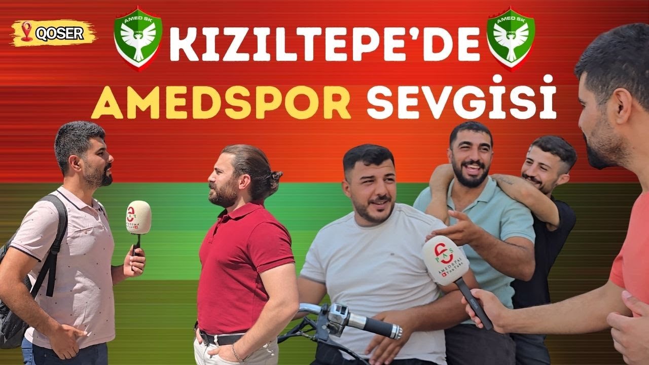 QOSER'DE AMEDSPORU SORDUK | SOKAK RÖPORTAJI