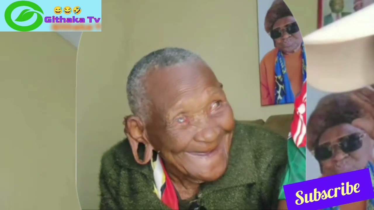 Cucu kwegeka andu mbaru na kumagegia ni miaka yake 😜