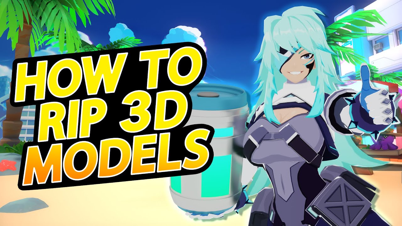 Omega Strikers | How to Rip 3D Models! |