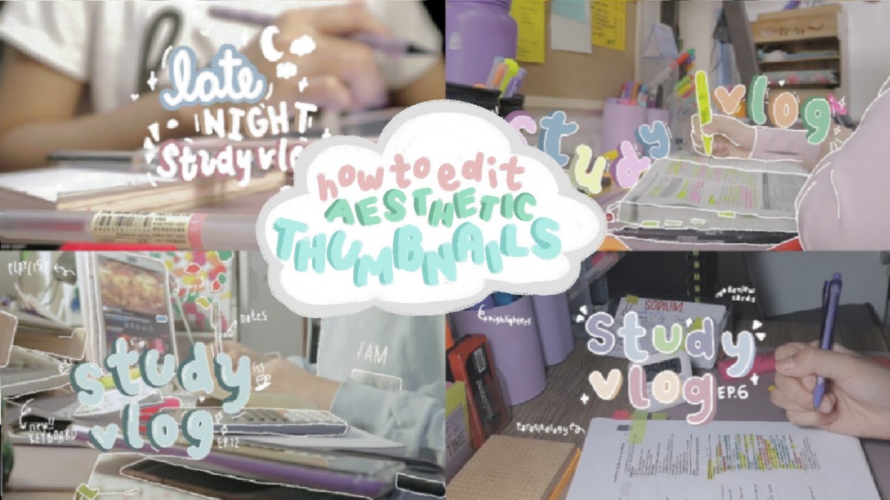 📱🌈 how i edit my aesthetic thumbnails | android phone + snow + sketchook