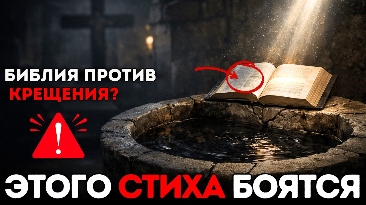 Один стих, который разрушает крещение