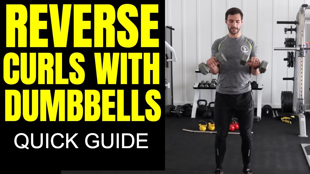 How to Do Reverse Curls With Dumbbells - Great Exercise for Building Bigger Forearms