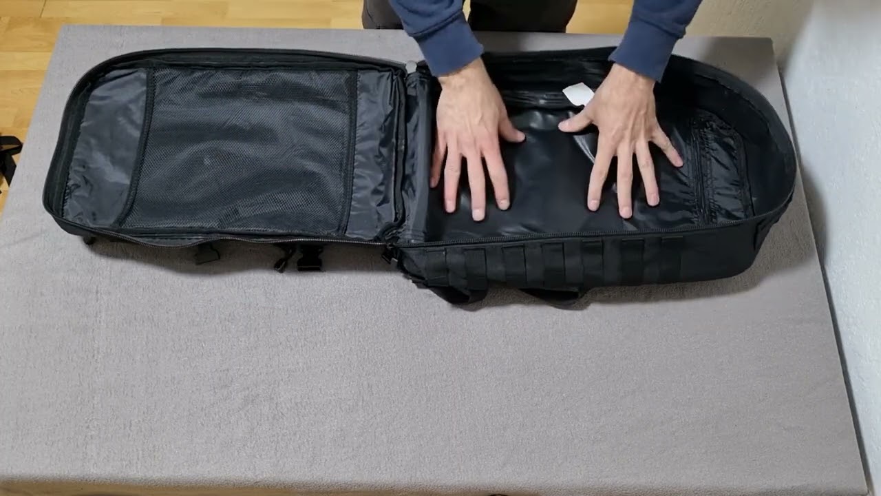 Mil-Tec Rucksack US Assault Pack II Review German!