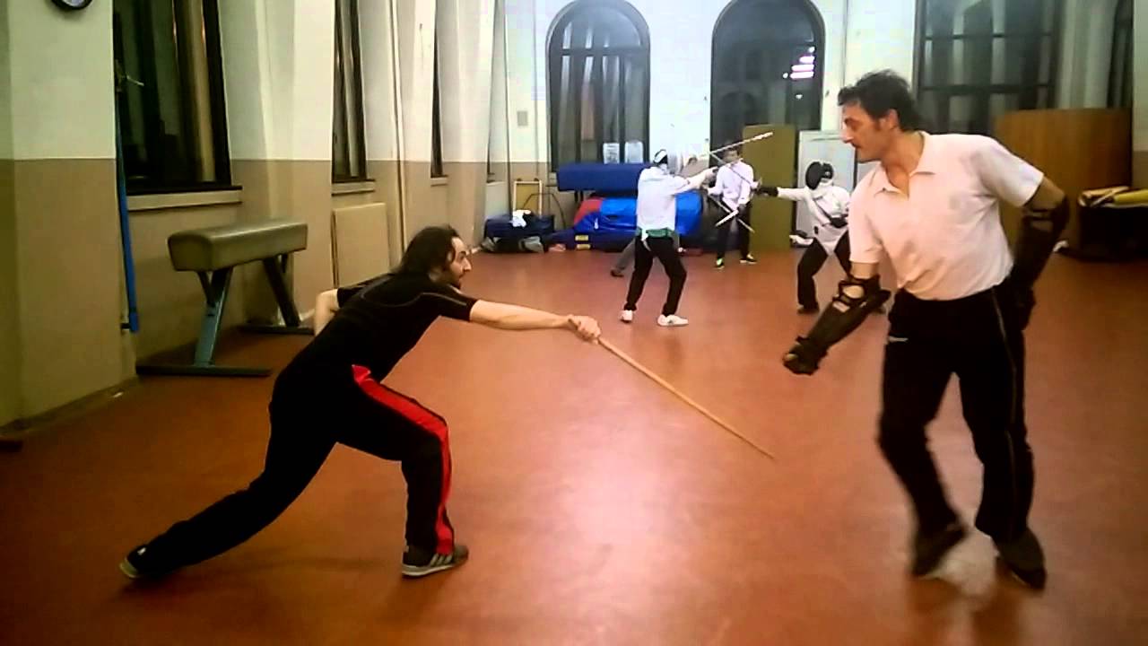 Slow motion stick fighting - Canne italiana in video rallenty