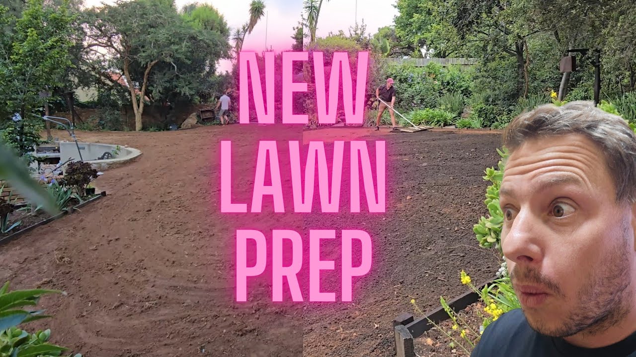 Soil Preparation for the new Lawn