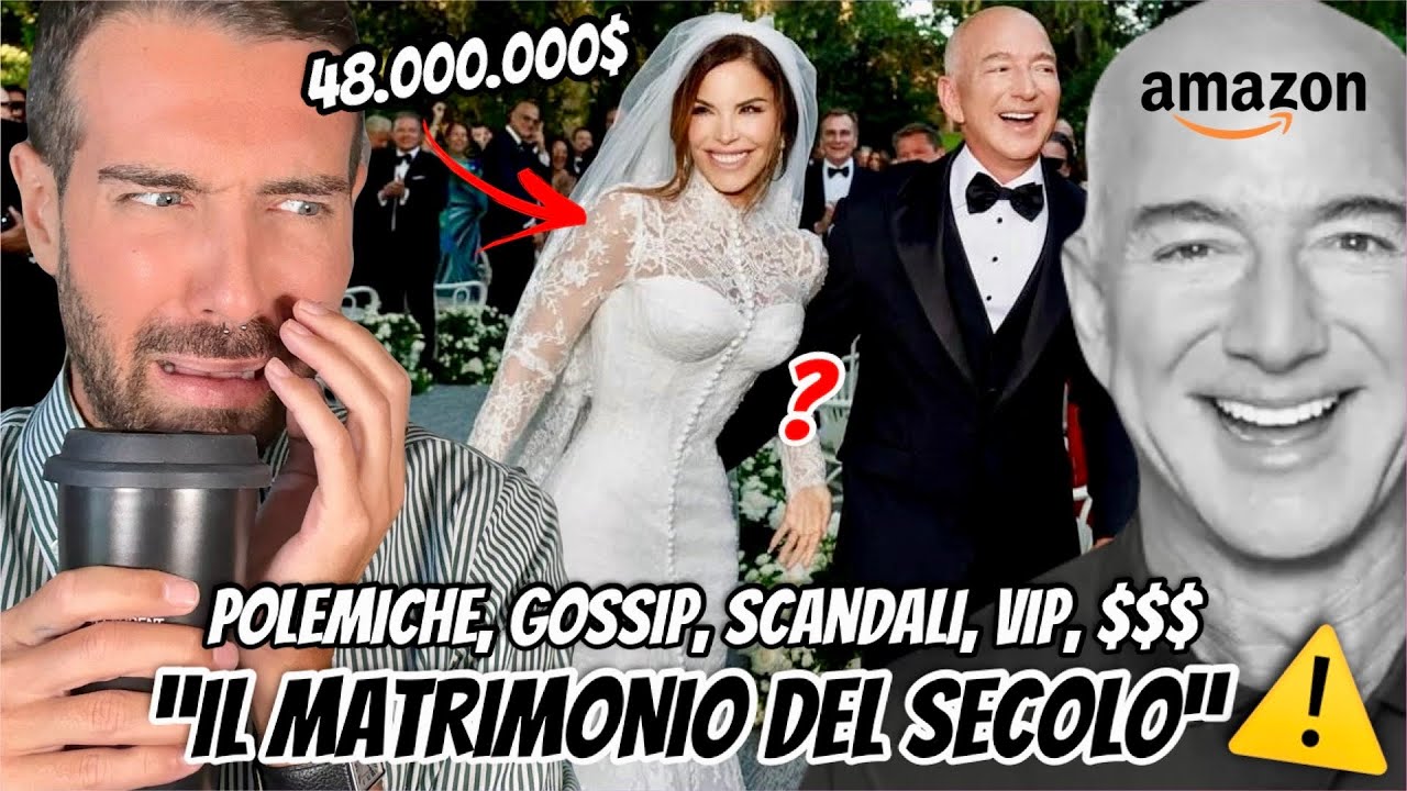 GIUDICHIAMO OGNI MINIMO PARTICOLARE DEL MATRIMONIO DI JEFF BEZOS A VENEZIA! | Spillin’ the tea🥤