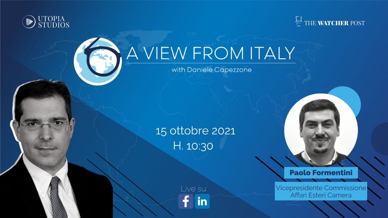 A View From Italy | Il ruolo dell'Italia nel mondo post emergenza con Paolo Formentini