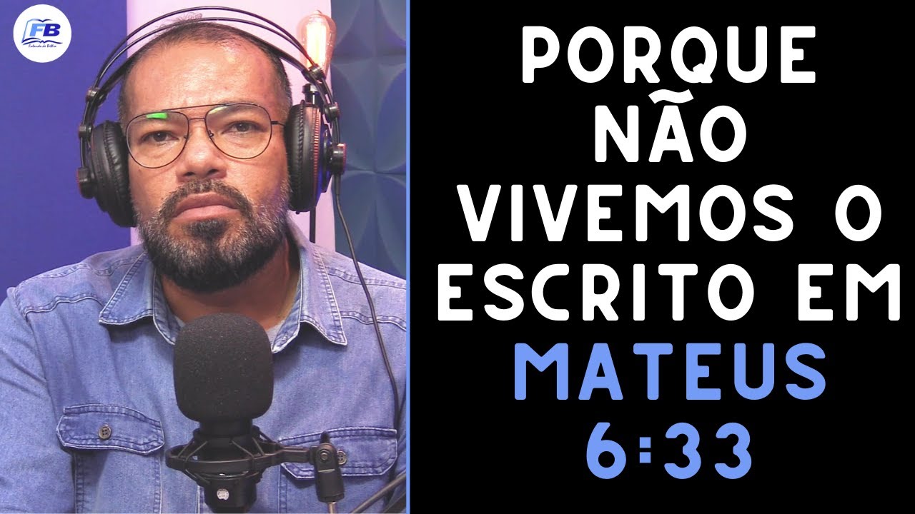 MATEUS 6:33 | PR PAULO NASCIMENTO | RESPOSTAS FALANDO DE BÍBLIA