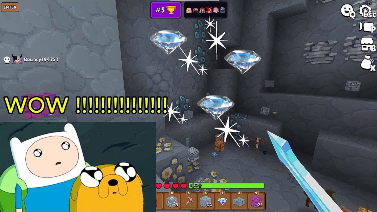KoreaPro Playing SkyWar!!🔥🔥 Minefun io Poki#minefun #poki #roblox #memes #pov