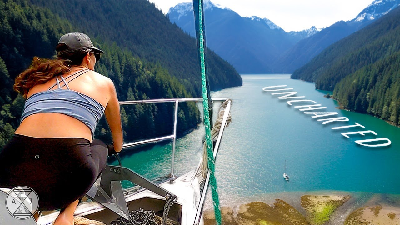 NO ONE Sails Here.. Should We? | A&J Sailing S3EP11 Remote Sailing in Canadas Fjords