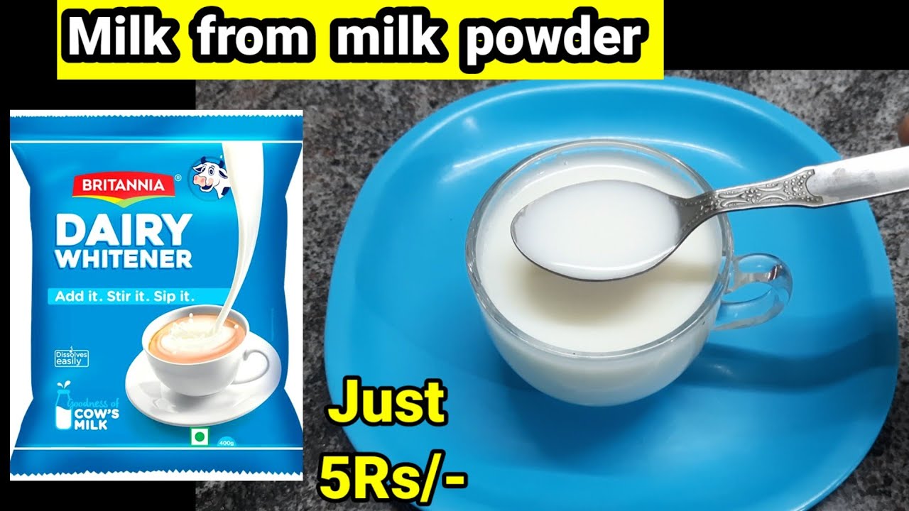 Milk from milk powder #dairy whitener #milk recipe #milk powder recipes #dairy whitener recipes