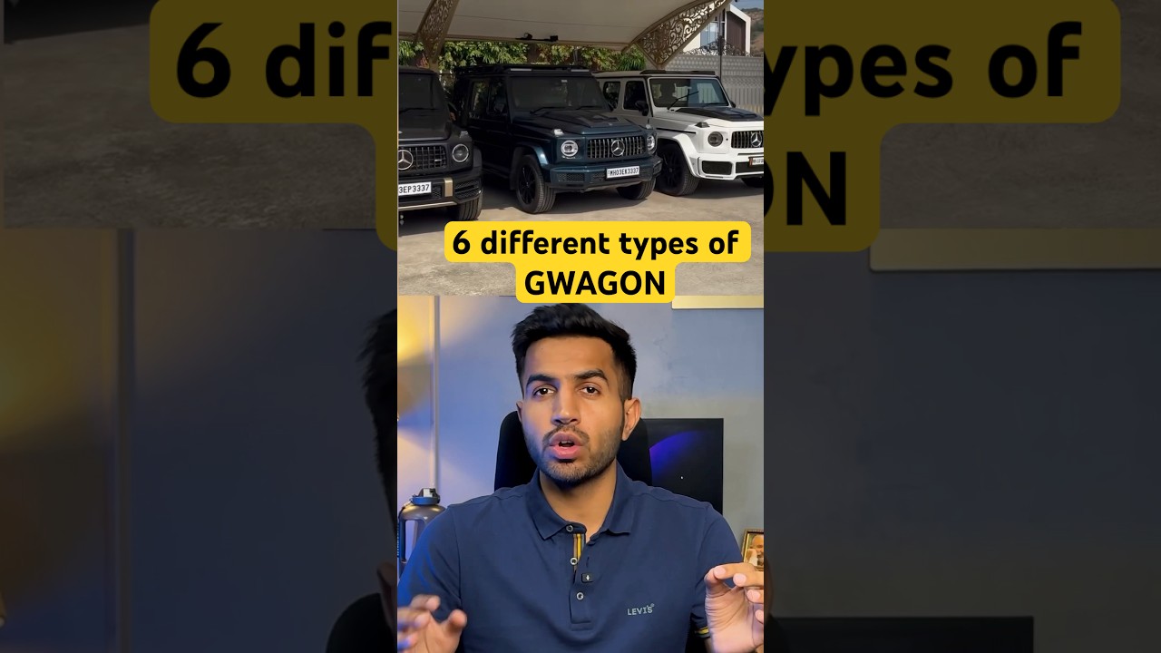6 diffrent types of g wagon #gwagon#g63amg gclass