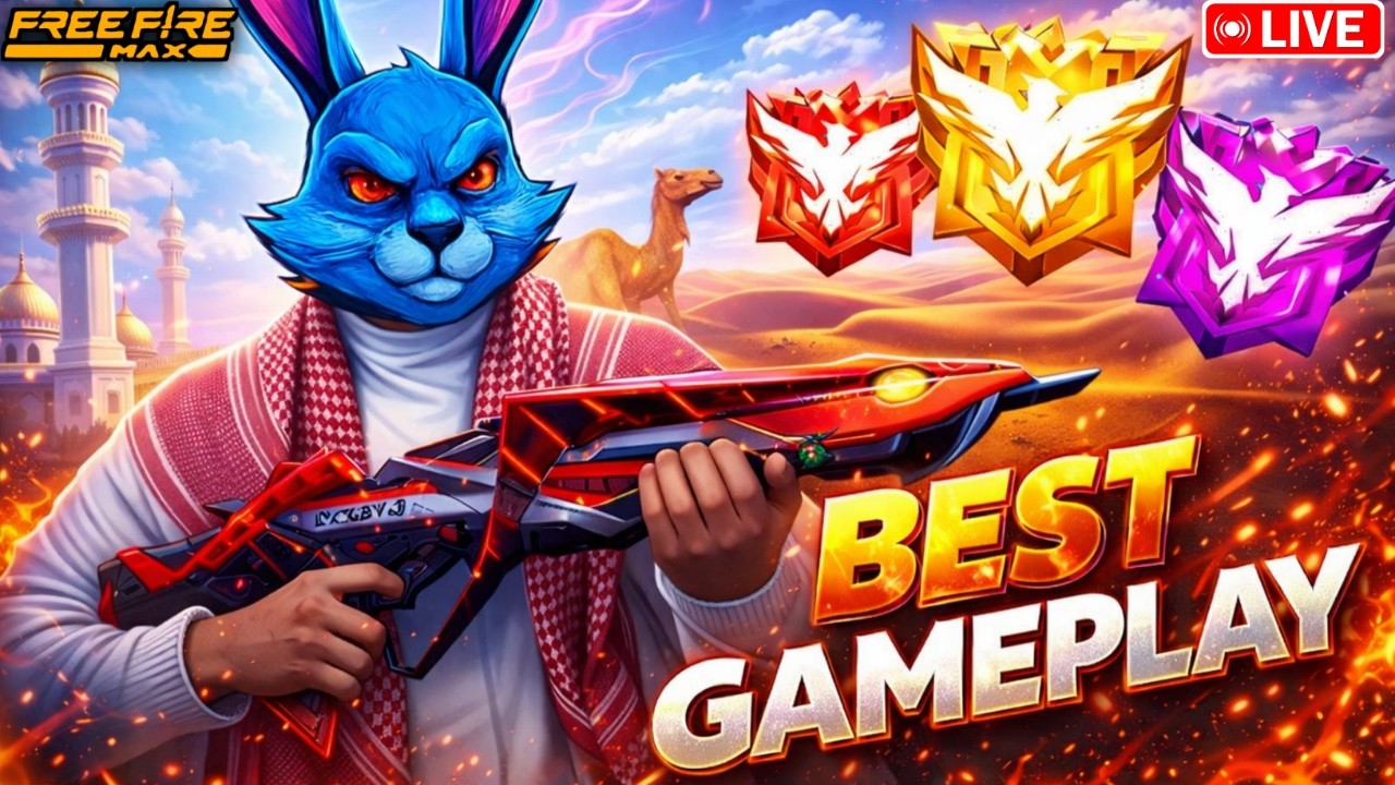 🔴[Live] New Haircut For Top 1😁Ab Hogi 100 Streak👽 - Free Fire Live !! #freefirelive #Munna One Fire