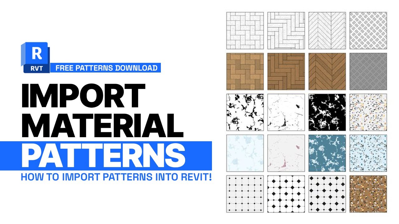 Custom fill patterns in Revit - Autodesk Revit 2024 Tutorial