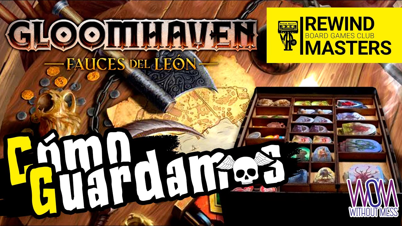 Abrimos  - INSERTO GLOOMHAVEN FAUCES DE LEÓN | WITHOUT MESS | WOM (2023)