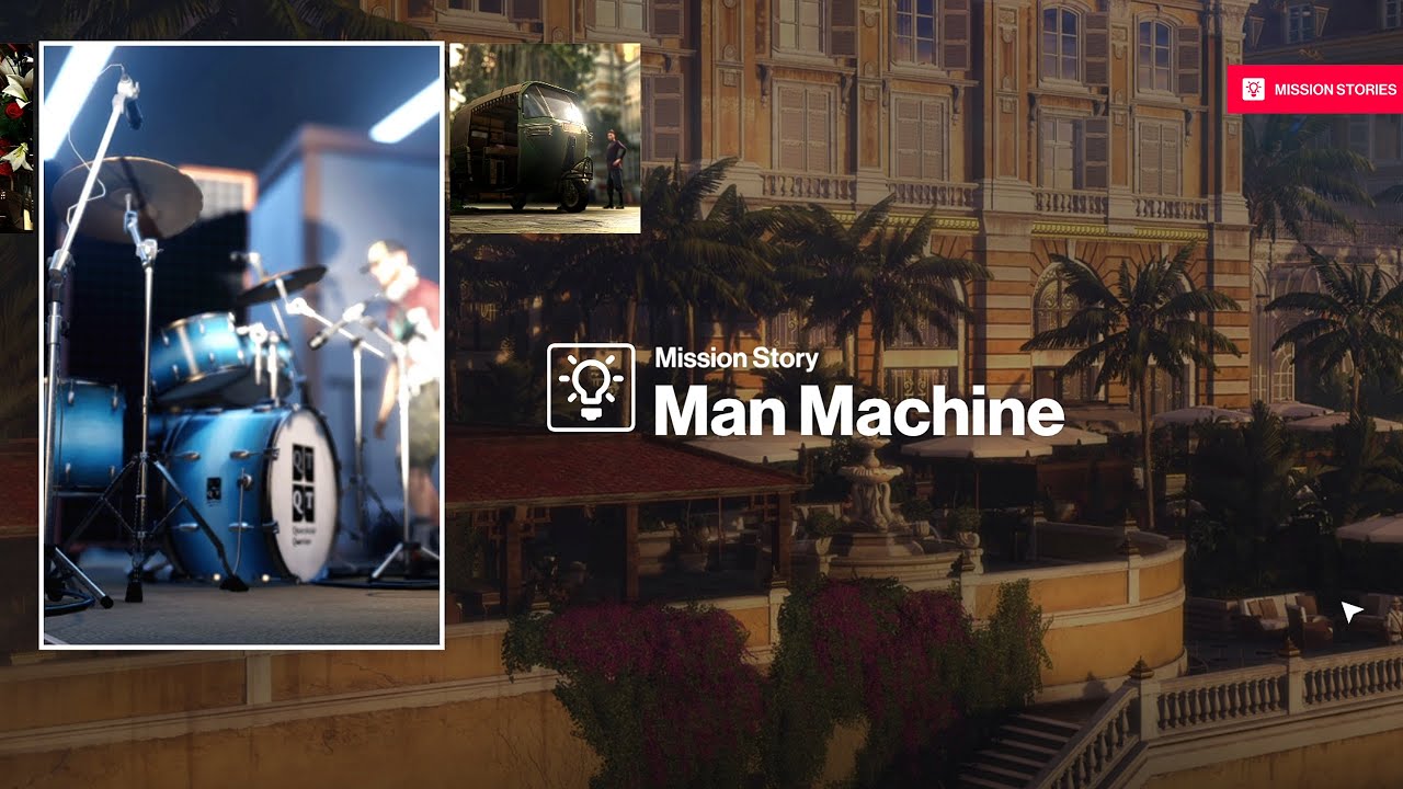 HITMAN Walkthrough Gameplay - THAILAND: MAN MACHINE MISSION 1440p (2k 60fps)