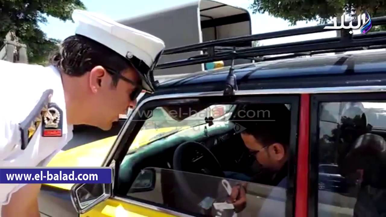 حملة مكثفة لضبط المخالفات المرورية بالإسكندرية