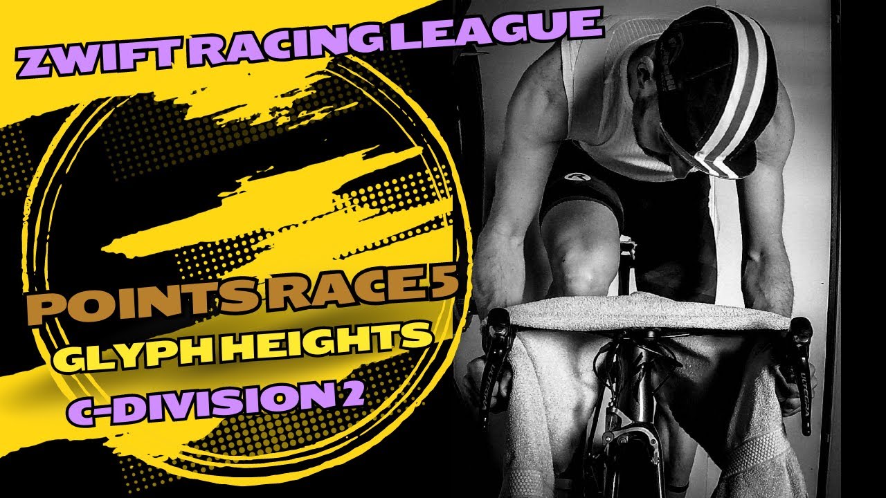 Zwift Racing League #1 - Brutal race on Glyph Heights!!