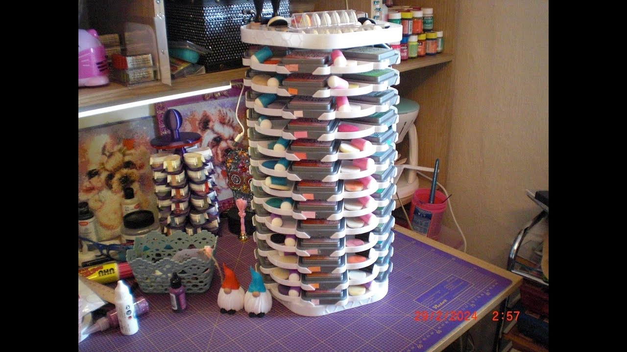 Aufbewahrung von Distress Oxide oder Inks - endlich ein Turm!