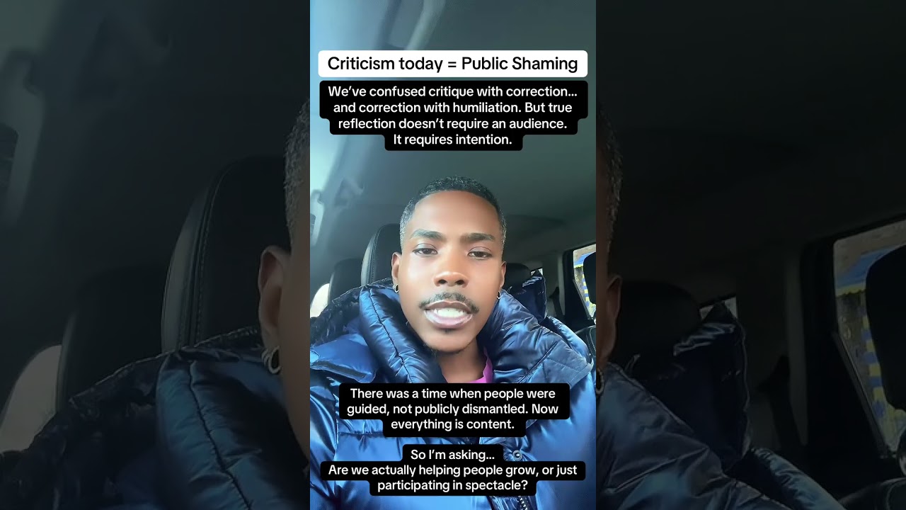 The Problem With Public Criticism Nobody Talks About
