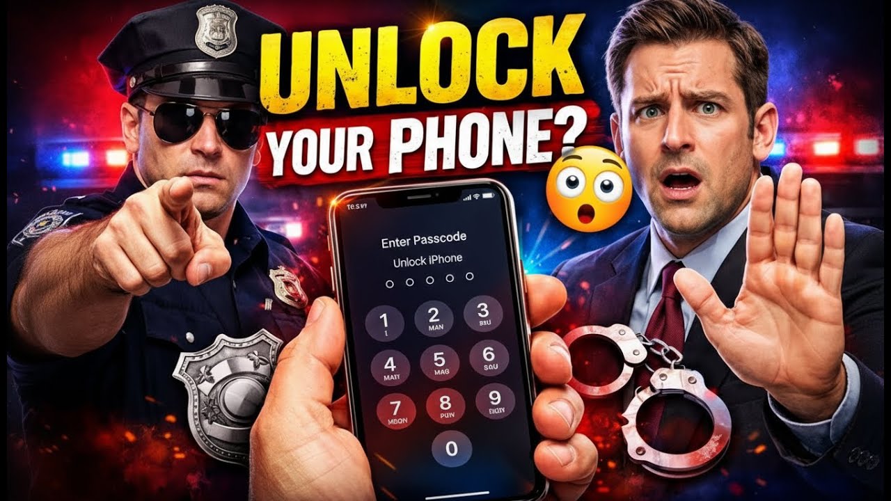 LAWYER: Unlocking Your Phone for Police Could Destroy Your Case — Do This Instead
