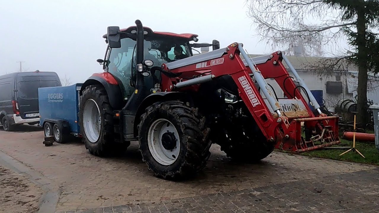 Case Maxxum 125 Multicontroller - pomiar mocy na hamowni MST Agro. Dyno Test
