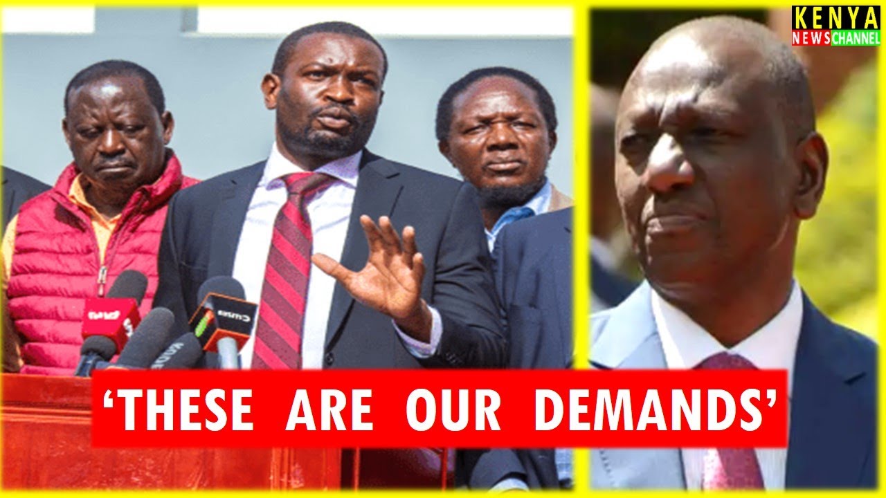 FEARLESS Sifuna lectures Ruto badly in front of Raila during ODM Party rally in Mombasa