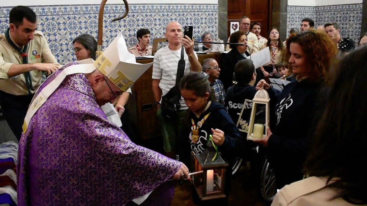 Luz da Paz de Belém - Igreja de São Roque - 19.12.2025