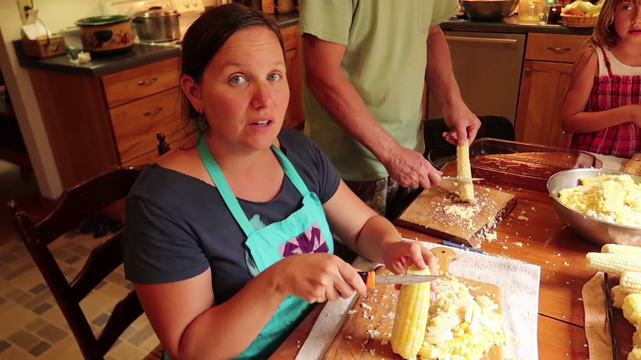 Garden Harvest Day - 15 Gallons of Corn!!!!