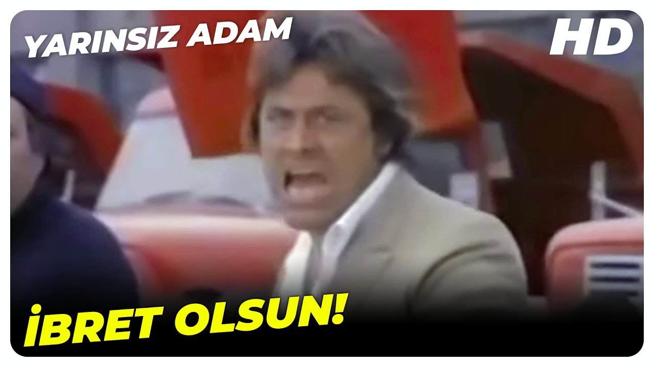 Murat, Akif'in Canını Aldı!  | Yarınsız Adam Cüneyt Arkın Eski Türk Filmi