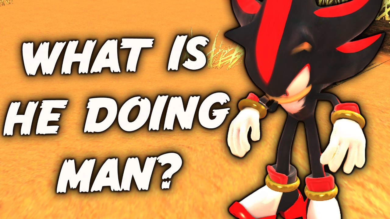 This Dude Shadow is goofy ash in Sonic Unleashed.