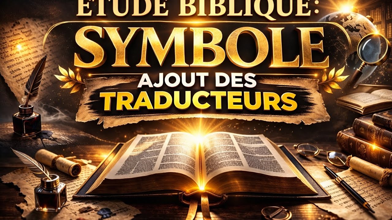 Étude biblique : Symbole,ajout des traducteurs 