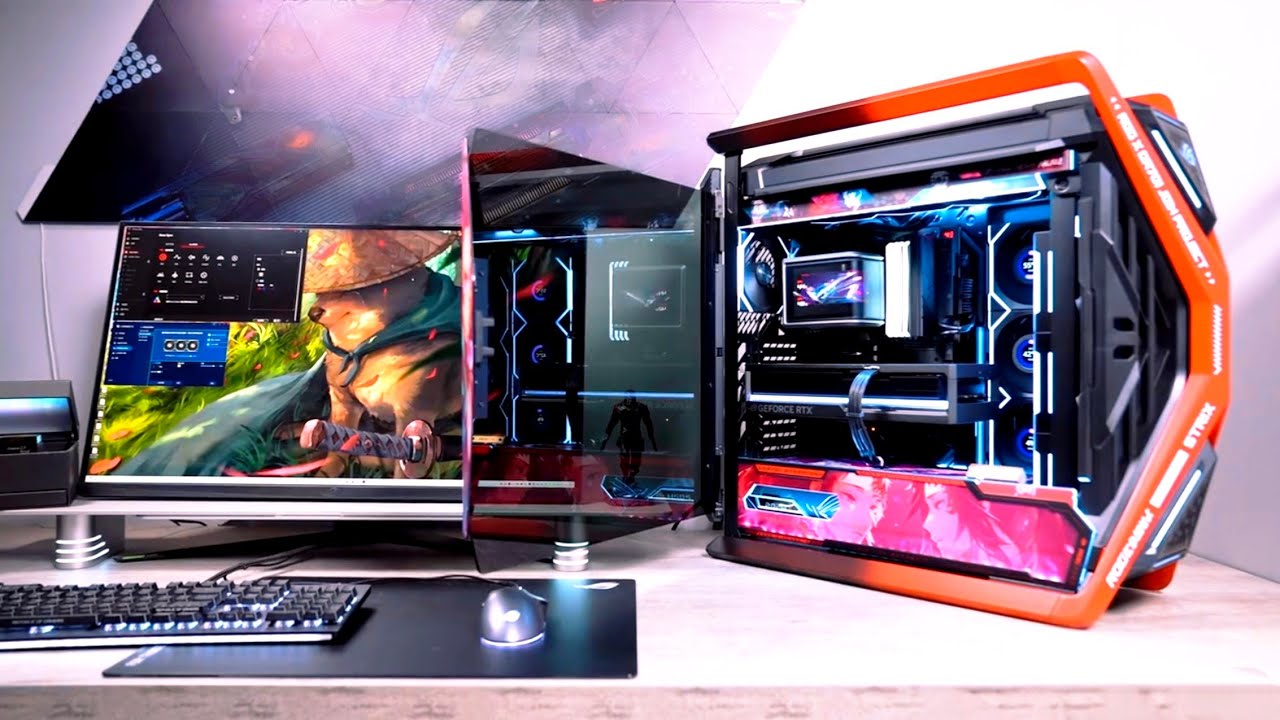 ASUS ROG ASTRAL RTX 5090 DREAM GAMING PC BUILD | RYZEN 9 9950X3D | ASUS ROG Hyperion GR701 EVA-02 