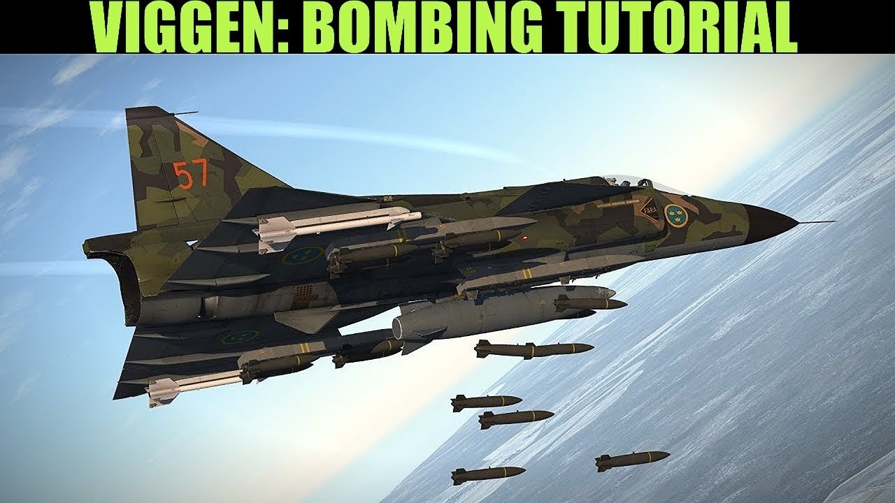 AJS37 Viggen: Учебное пособие по бомбометанию на малой высоте | DCS WORLD