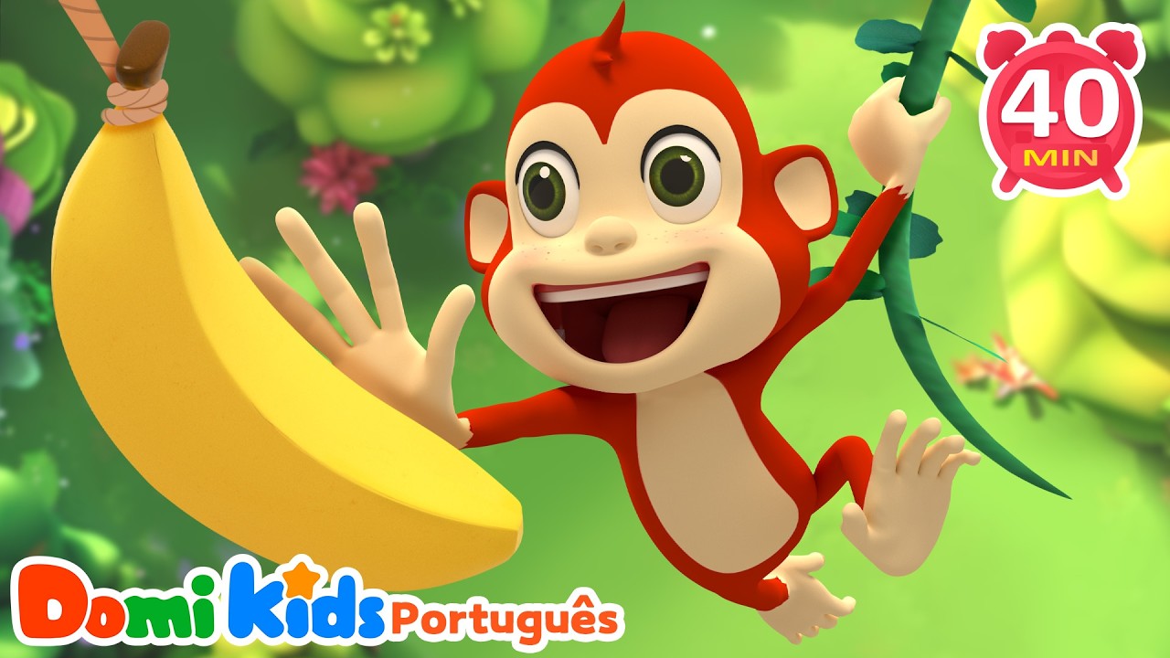 Maçãs e Bananas 🍎🍌| Canções Populares Infantis | Domi Kids Festa dos Animais