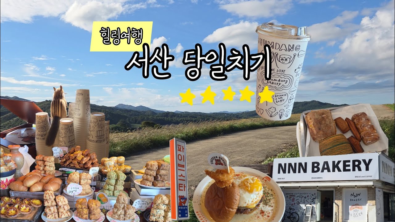 나혼자 Vlog. 빵지순례를 곁들인 서산 힐링여행 코스✨️ 서산의 스위스 가보셨나요?
