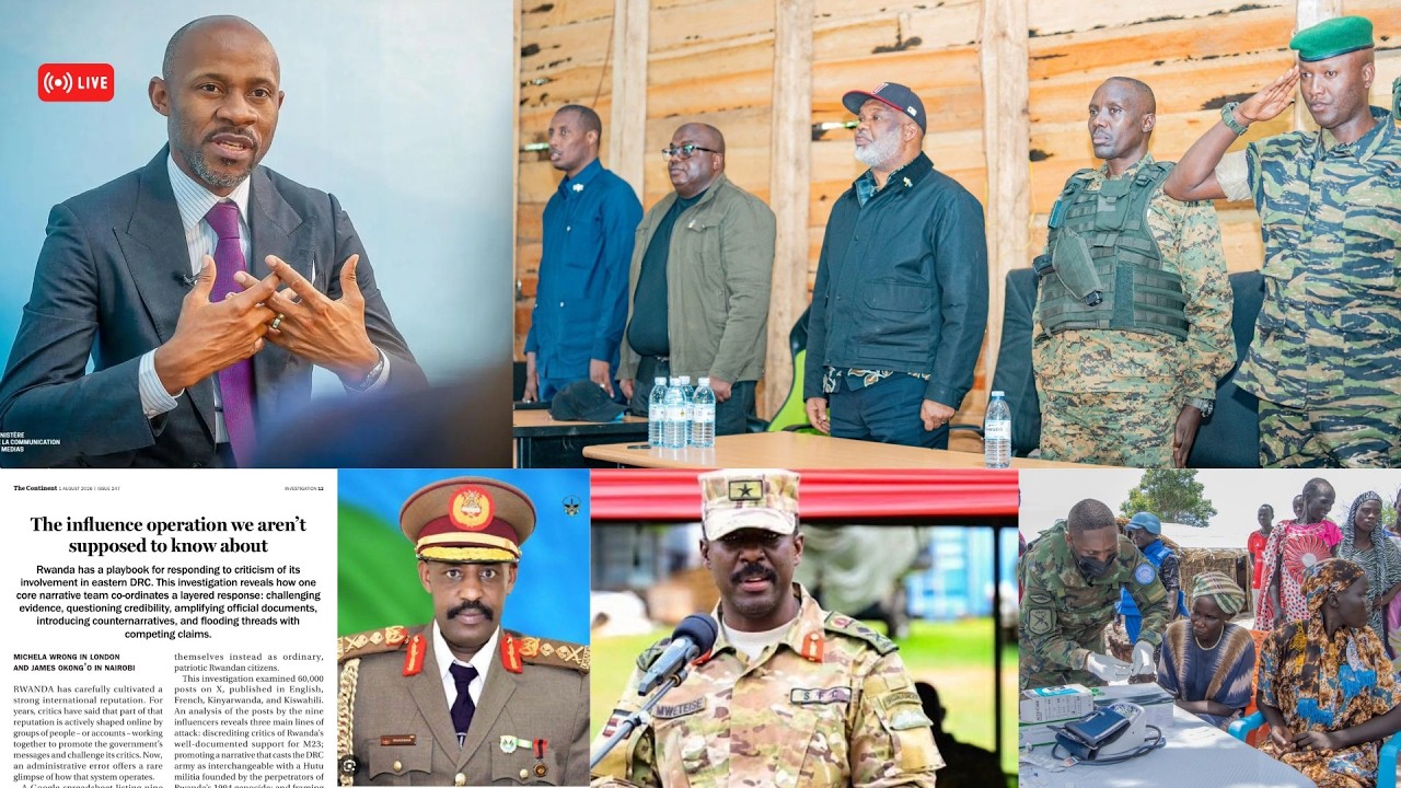 🔴FARDC YASHYIZE UBWIRINZI I KAMANYOLA || MIN. MUYAYA YONGEYE KWIBASIRA U RWANDA || AVUGWA MU RWANDA