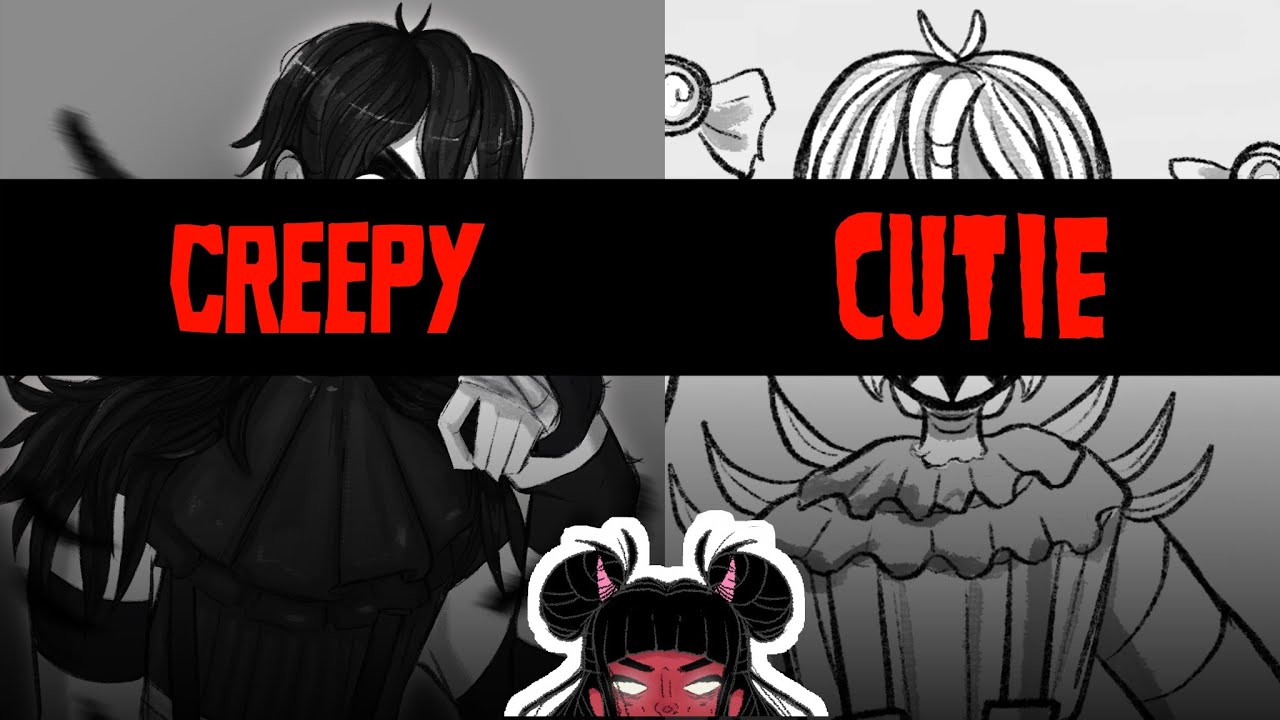 Drawing Creepypasta Characters as Cutiepasta! (Laughing Jack Origin)