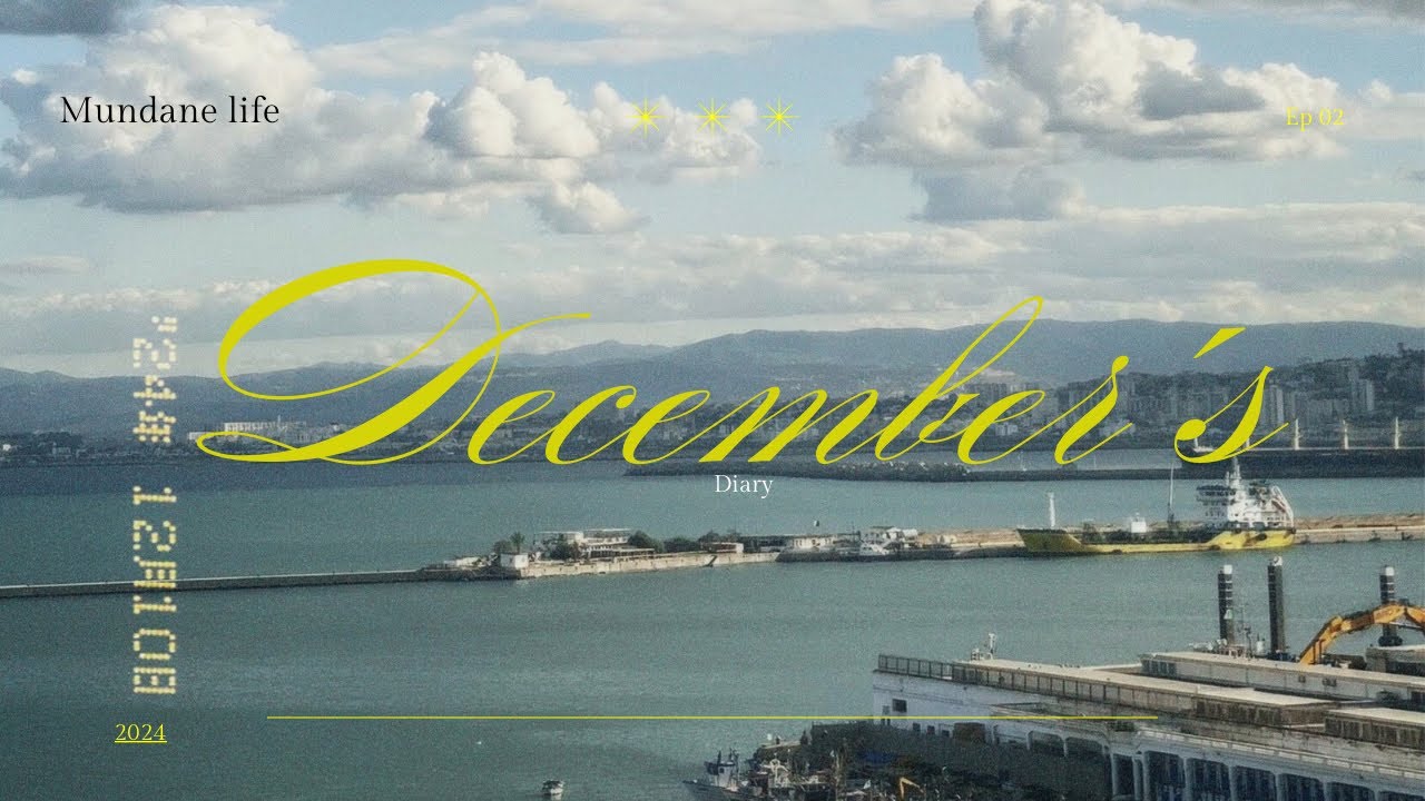December brought a strange beauty.