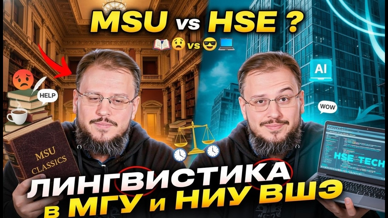 Лингвистика и филология в МГУ и НИУ ВШЭ глазами студентов. Реакция препода