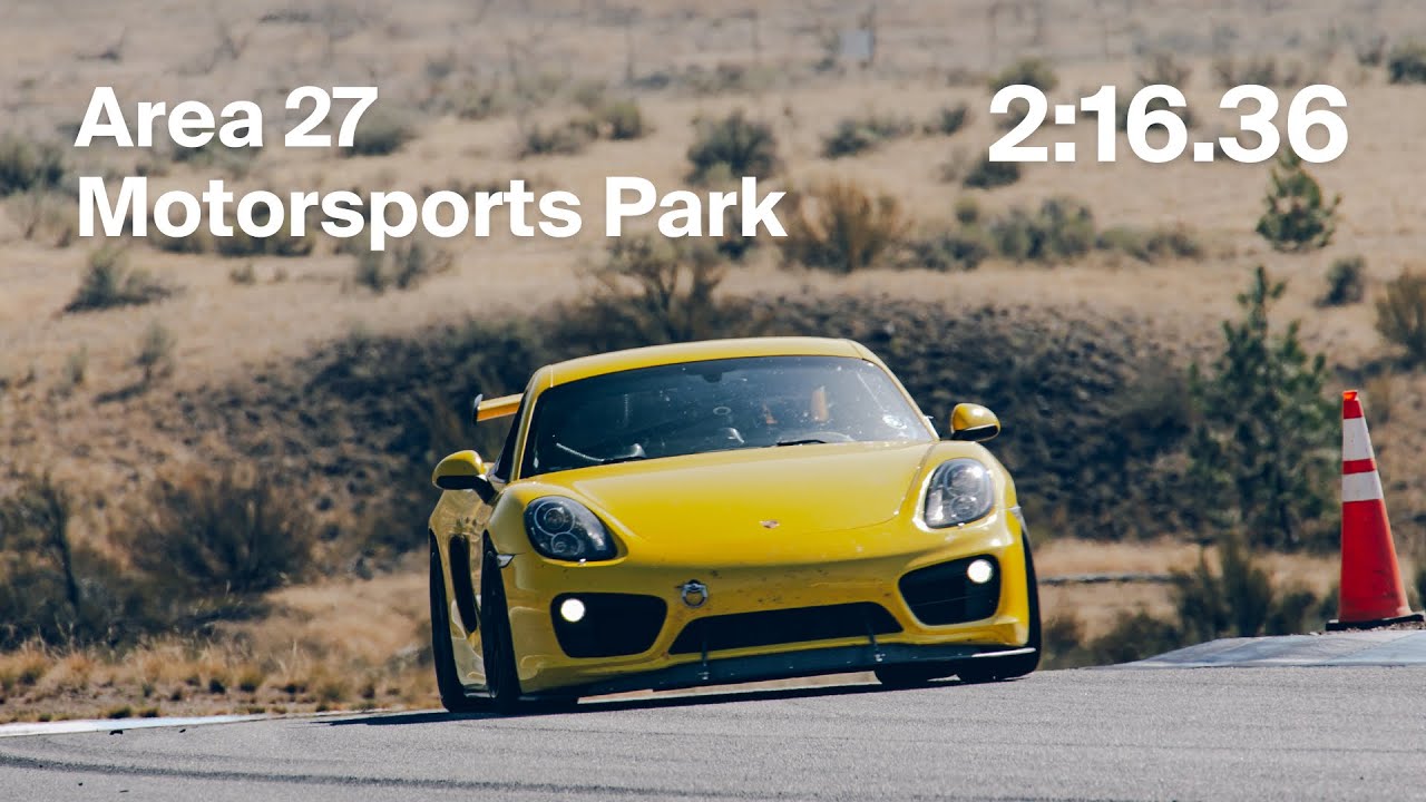 Area 27, 2:16.36 — Porsche 981 Cayman 4.2L
