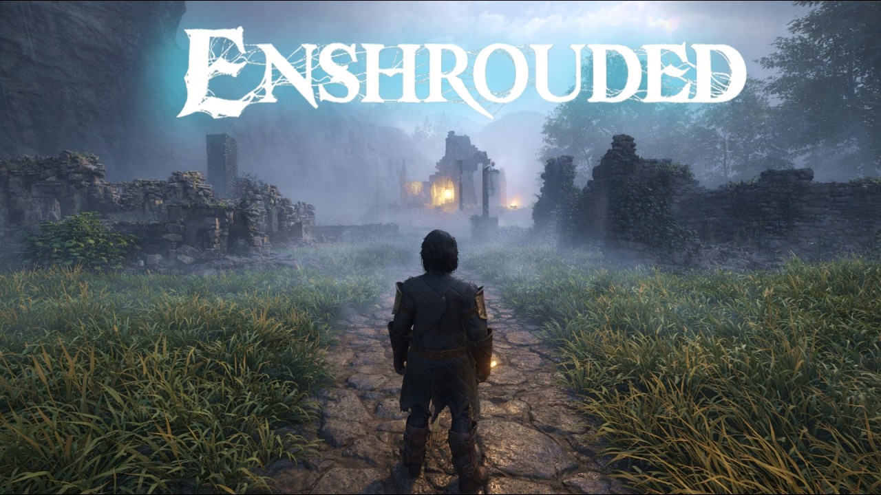 🔴Rebuilding an Abandoned Town in ENSHROUDED | Day Three of This Survival Co-op RPG