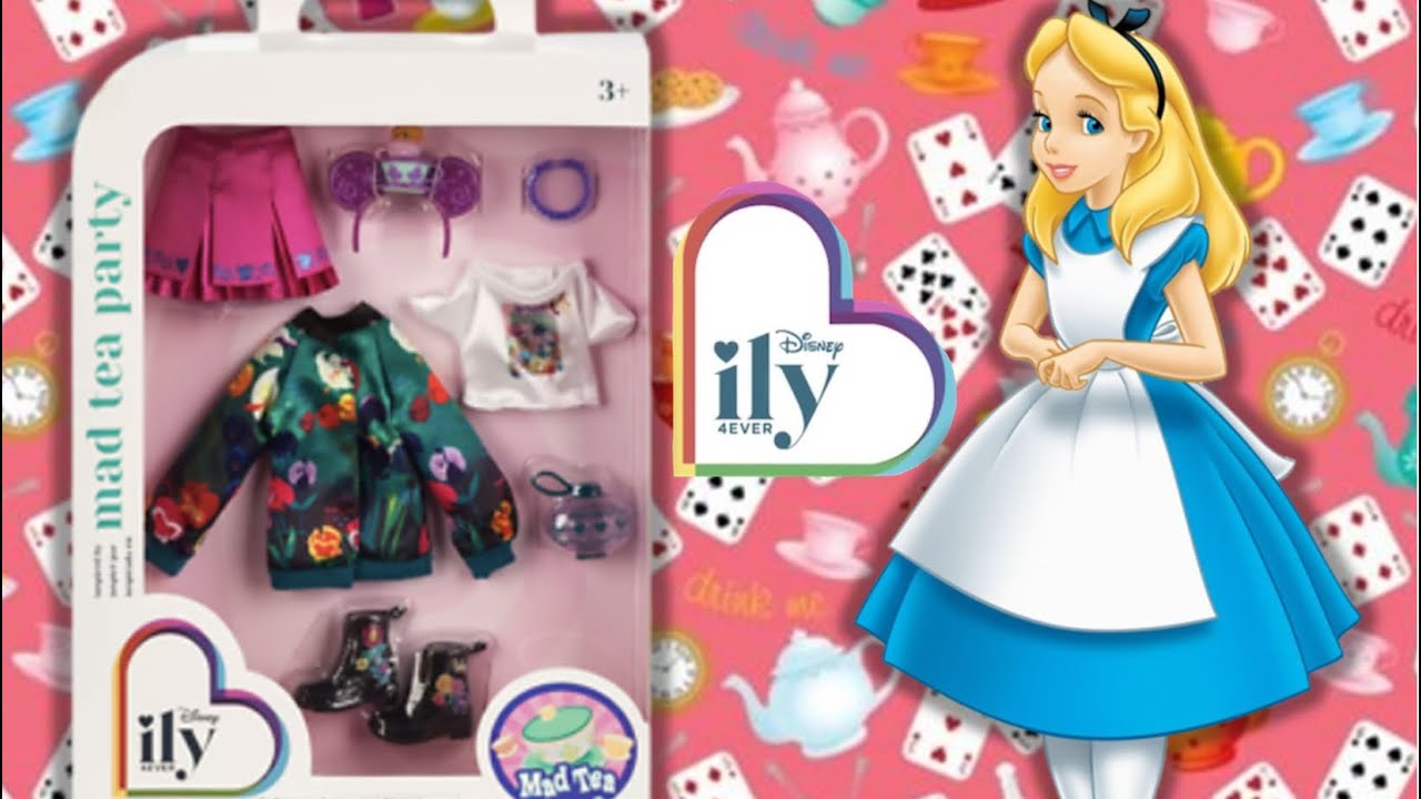 Disney ily 4 Ever Mad Tea Party ☕️🫖 Review / Unboxing on Alice Doll 🐰🎩💕