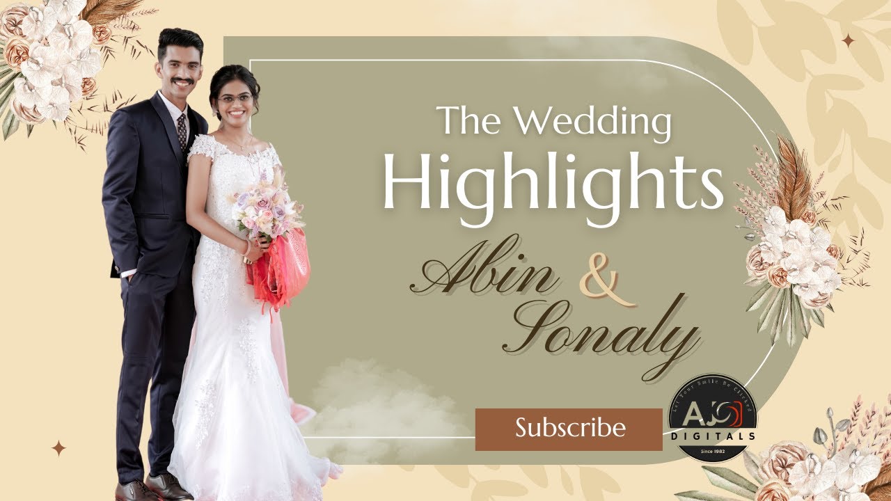 Abin & Sonaly Wedding Highlights