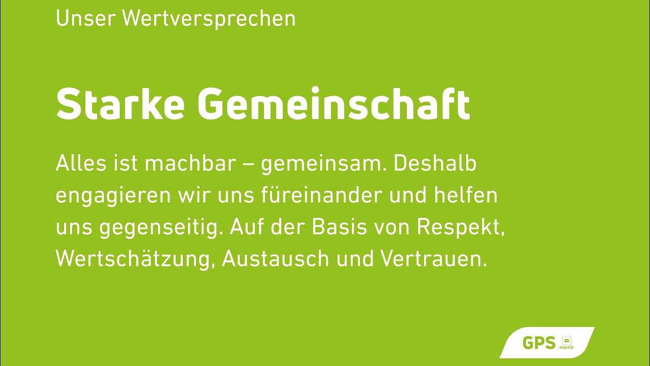 Starke Gemeinschaft