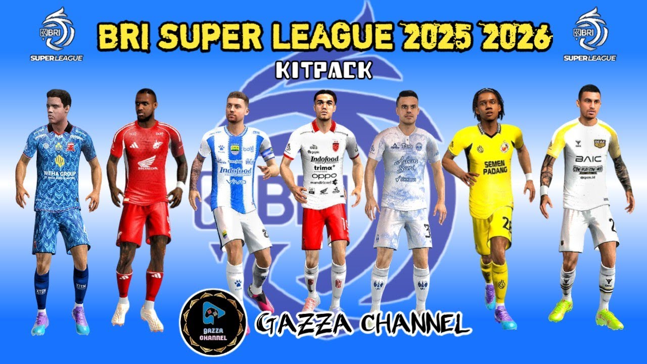 BRI Super League 2025/2026 Kitpack